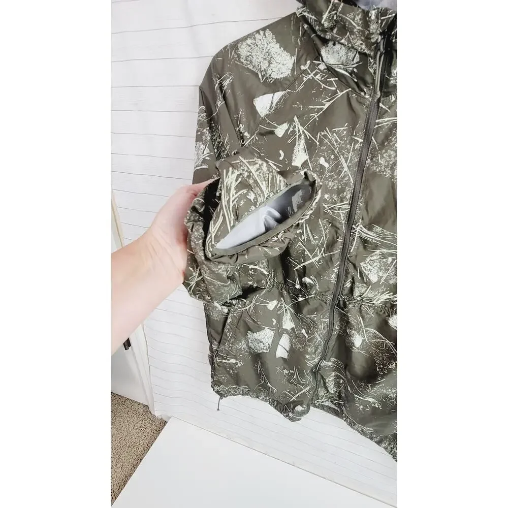 THE NORTH FACE Flyweight Hoodie 2.0 Windbreaker Jacket, sz Medium